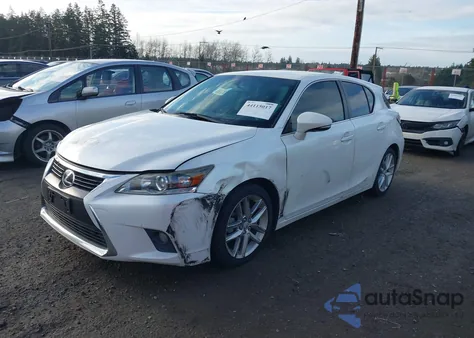 2017 Lexus Ct 200H z USA, uszkodzony, nr VIN JTHKD5BH1H2281348